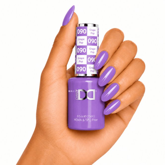 DND HEMA & TPO Free Gel Polish 15ml - Grape Pop 090