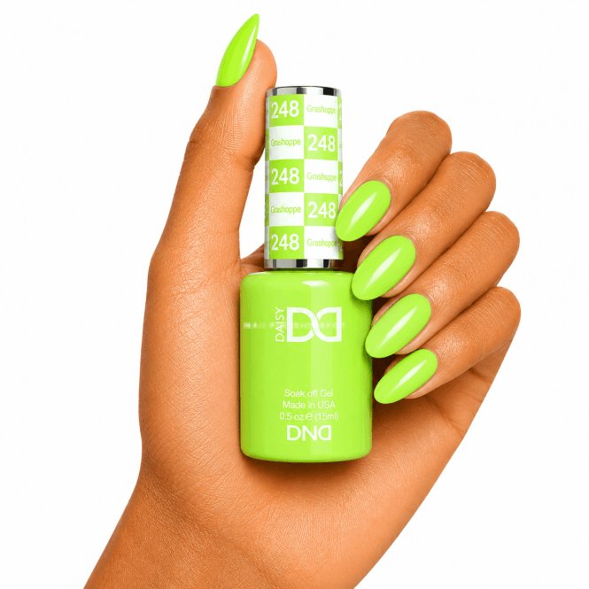 DND HEMA & TPO Free Gel Polish 15ml - Grasshopper 248