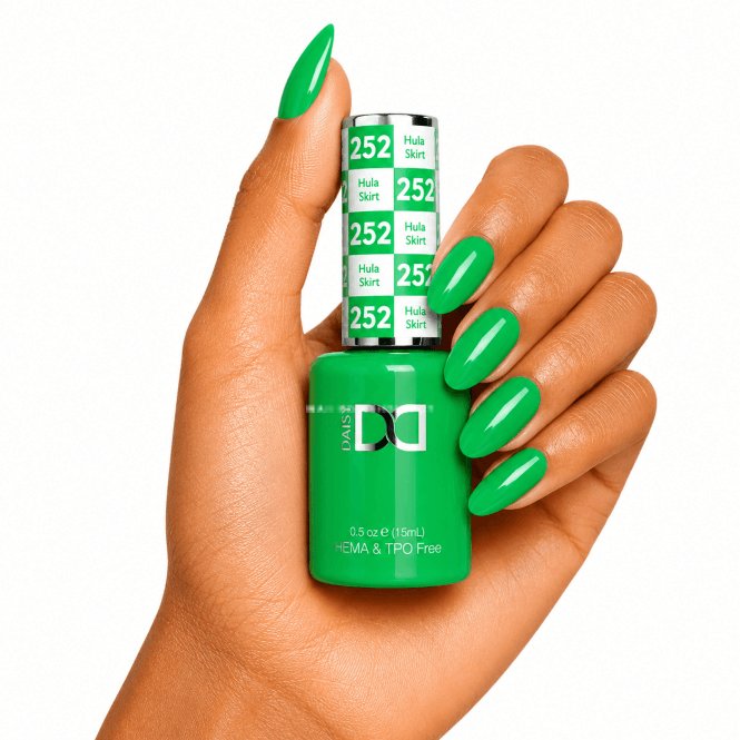 DND HEMA & TPO Free Gel Polish 15ml - Hula Skirt 252