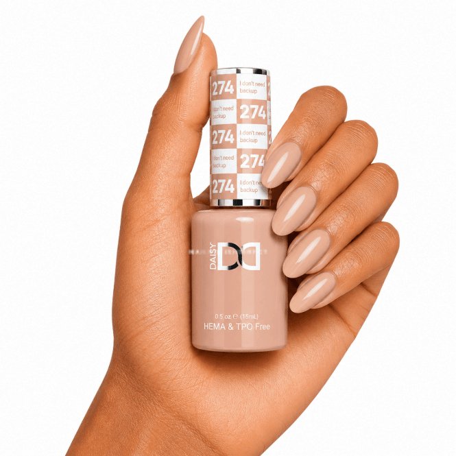 DND HEMA & TPO Free Gel Polish 15ml - I Don't Need Backup 274
