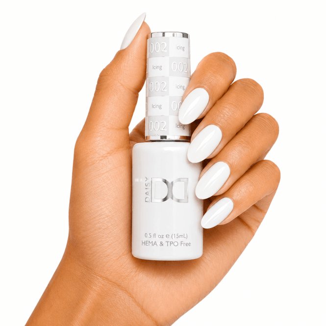DND HEMA & TPO Free Gel Polish 15ml - Icing 002
