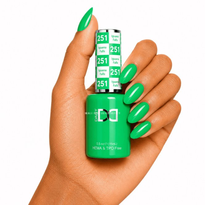 DND HEMA & TPO Free Gel Polish 15ml - Iguana Falls 251