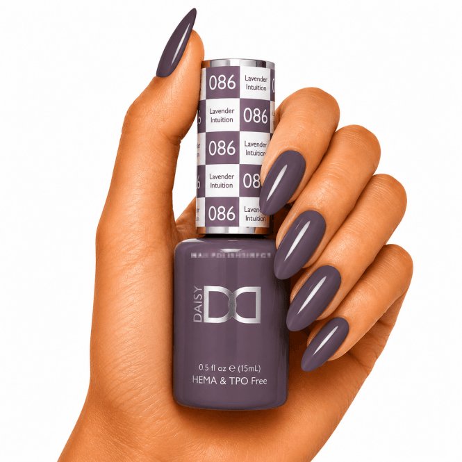 DND HEMA & TPO Free Gel Polish 15ml - Lavender Intuition 086