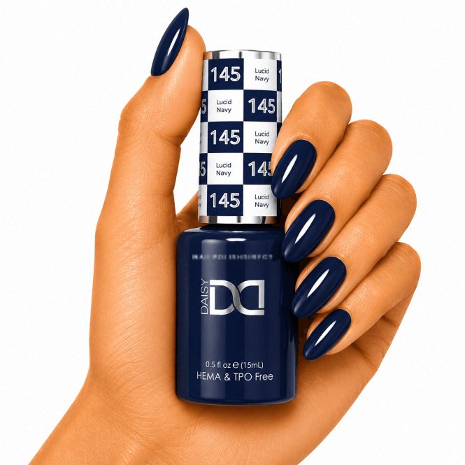DND HEMA & TPO Free Gel Polish 15ml - Lucid Navy 145