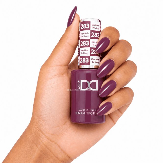 DND HEMA & TPO Free Gel Polish 15ml - Meet Me In The Library 283