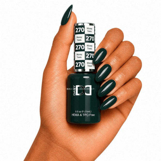 DND HEMA & TPO Free Gel Polish 15ml - Money Trees 270