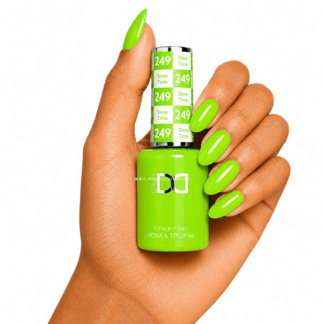 DND HEMA & TPO Free Gel Polish 15ml - Slime Time 249