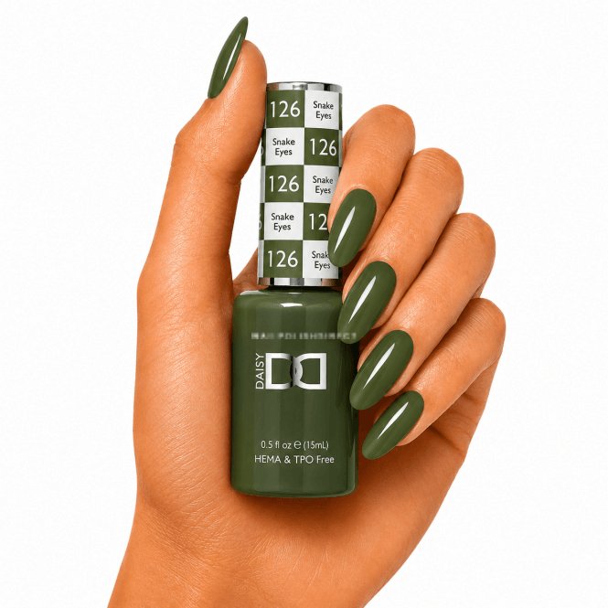 DND HEMA & TPO Free Gel Polish 15ml - Snake Eyes 126