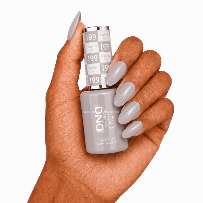 DND HEMA & TPO Free Gel Polish 15ml - Taupe-Less Tan 199