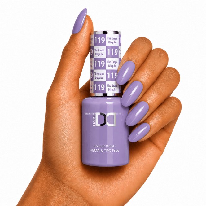 DND HEMA & TPO Free Gel Polish 15ml - The Grape Disguise 119