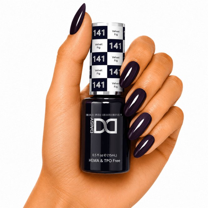 DND HEMA & TPO Free Gel Polish 15ml - Velvet Fig 141