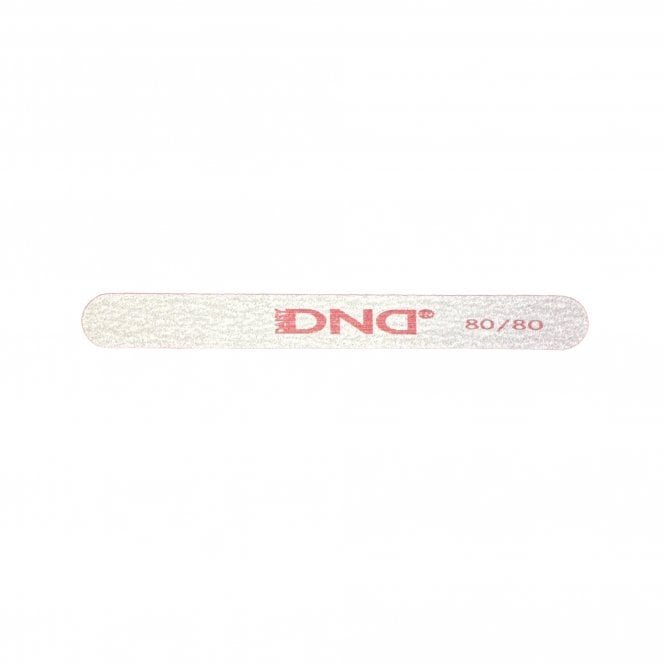 DND Professional Straight Nail File - Japanese Sand Paper  - 80/80 Grit