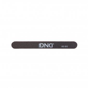 Professional Straight Nail File - Japanese Sand Paper Black  - 80/80 Grit