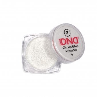 Rub On Chrome Effect Nail Powder - White Silk 02 1g