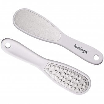 Double Sided Foot File with Rubberised Handle