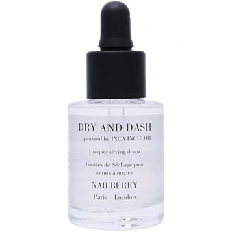 Dry And Dash - Vegan Lacquer Drying Drops With Inca Inchi Oil 11ml (NBY191)