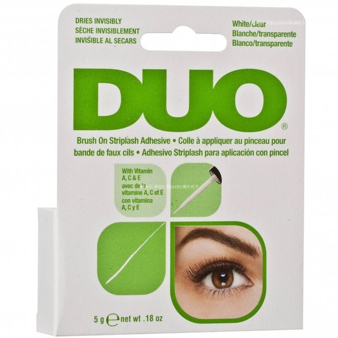 DUO Brush On False Eyelash Adhesive - White/ Clear 5g (56812)