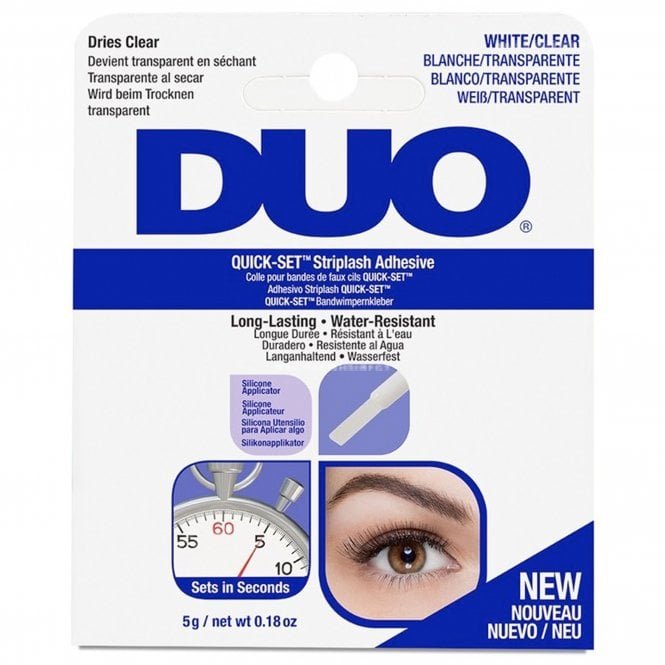 DUO Quick Set False Eyelash Adhesive - White/Clear 5g (67583)