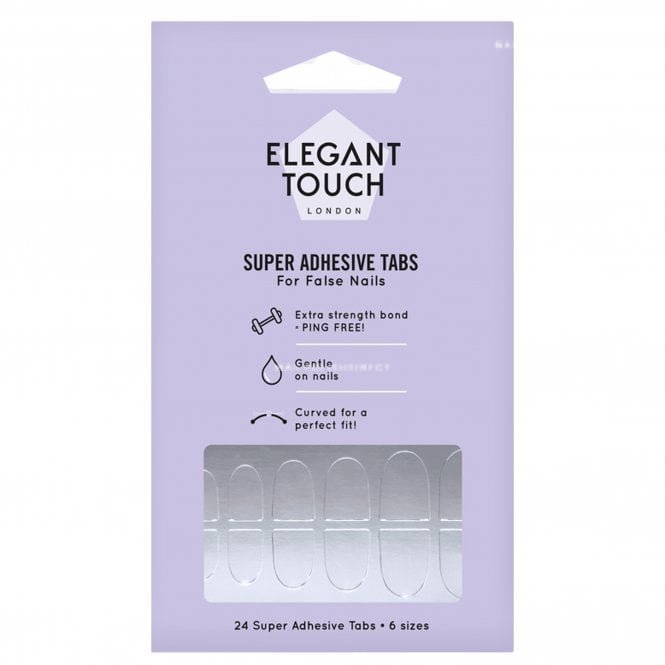 Elegant Touch 24 Super Adhesive False Nail Tabs (OA4002018)