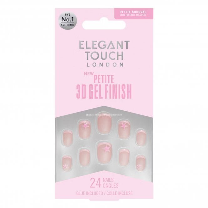 Elegant Touch Long Wearing 3D Gel Finish False Nails - Ocean Charm (OA4023144)
