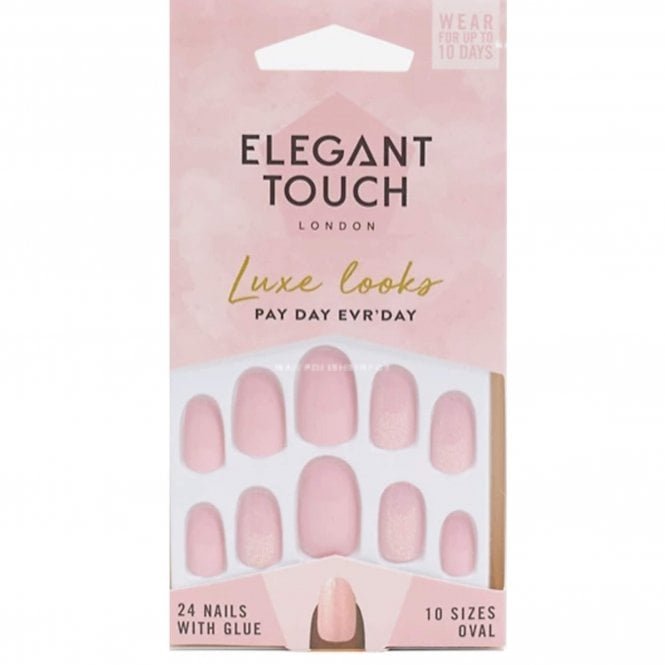 Elegant Touch Long Wearing False Nails - Luxe Looks - Pay Day Evr'Day (4013879)