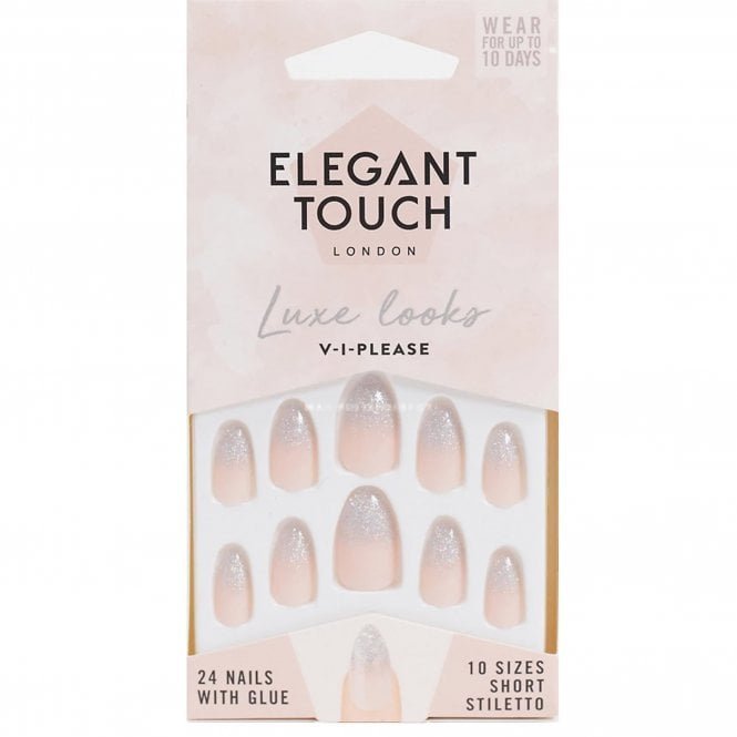 Elegant Touch Long Wearing False Nails - Luxe Looks - V-I-Please (4013870)