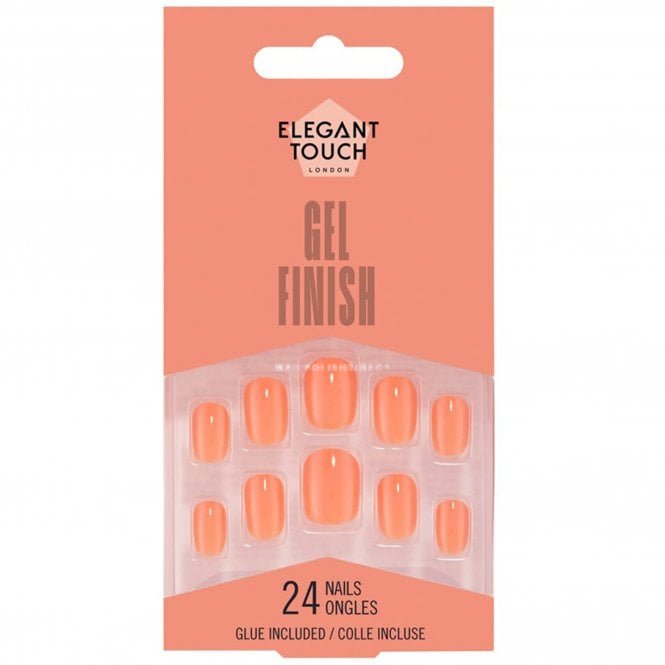 Elegant Touch Long Wearing Gel Finish False Nails - Apricot Crush (OA4022950)
