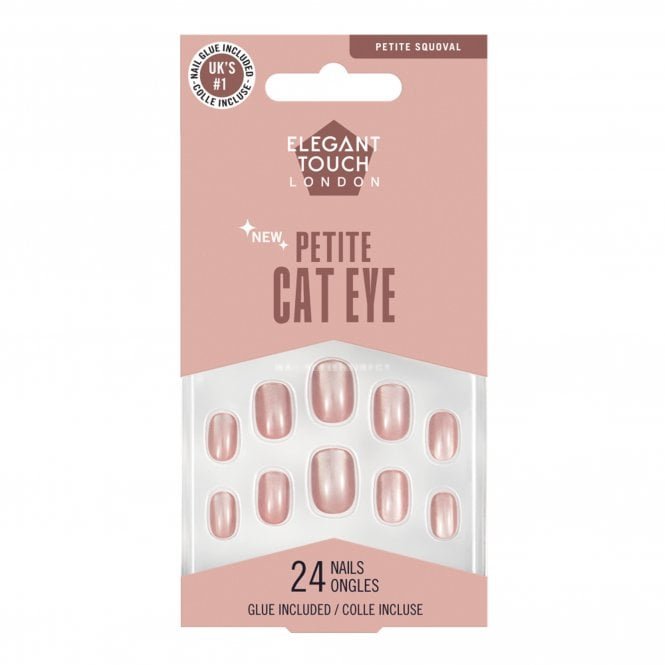 Elegant Touch Long Wearing Petite Cat Eye False Nails - Warm Velvet (OA4023110)