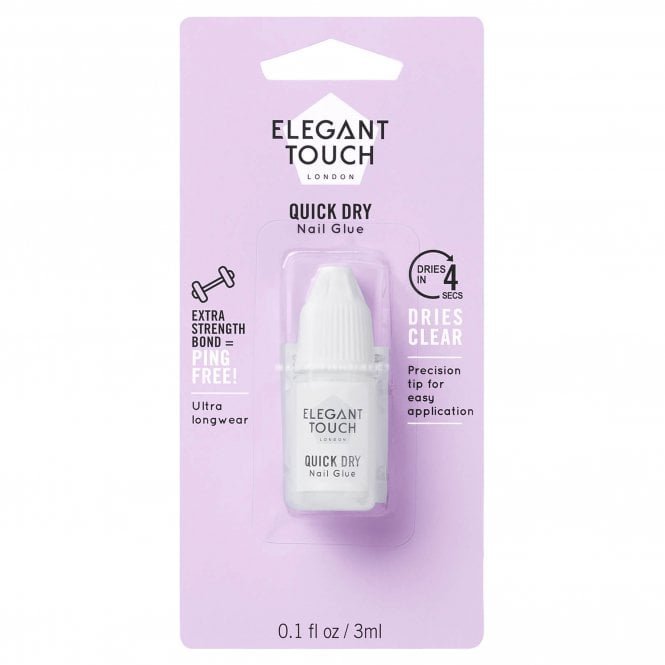 Elegant Touch Protective Clear Nail Glue 3ml (4002004)