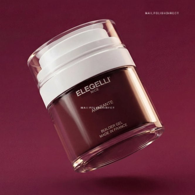 Elegelli Professional Self-Leveling Builder Gel - Amarante 30ml