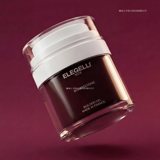 Elegelli Professional Self-Leveling Builder Gel - Bourgogne 30ml