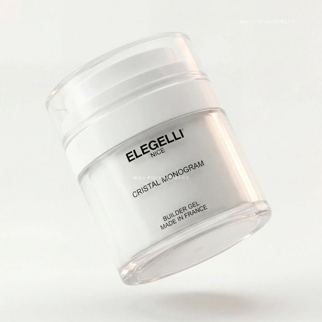 Elegelli Professional Self-Leveling Builder Gel - Cristal Monogram 30ml 