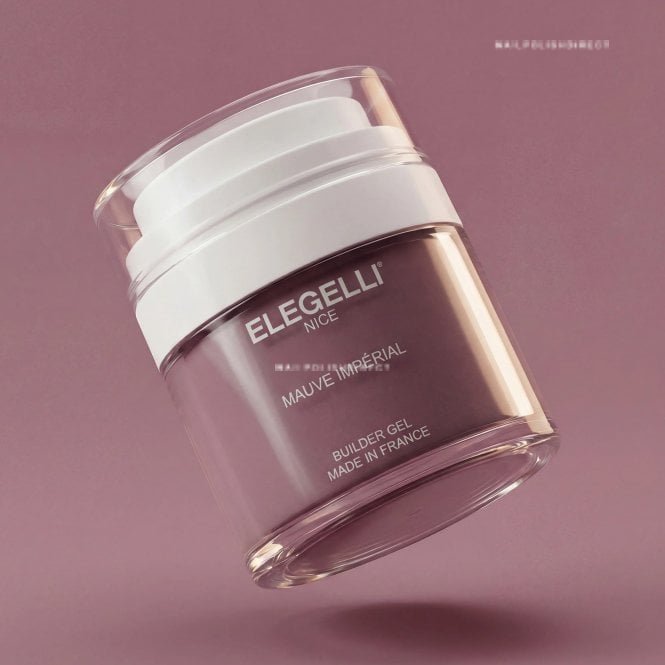 Elegelli Professional Self-Leveling Builder Gel - Mauve Impérial 30ml