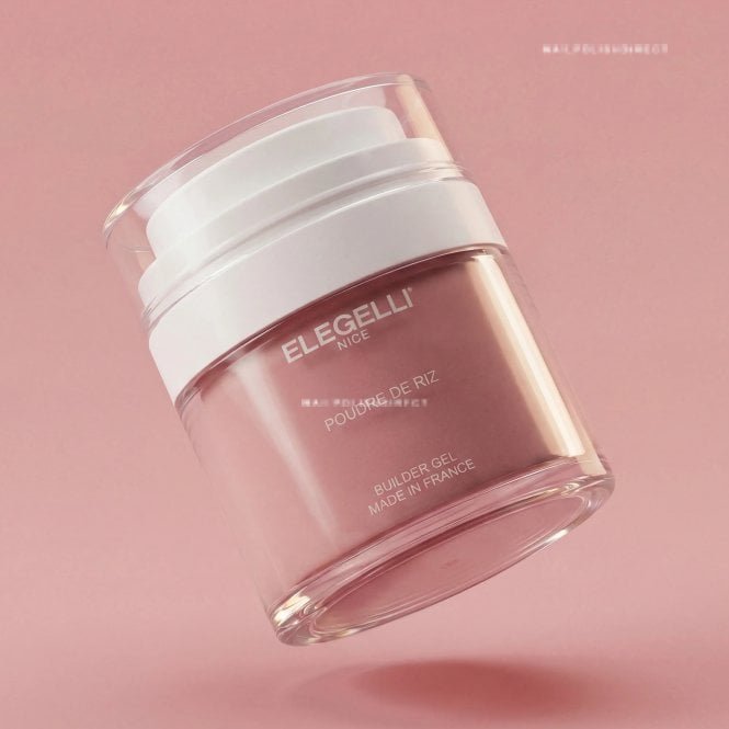 Elegelli Professional Self-Leveling Builder Gel - Poudre De Riz 30ml