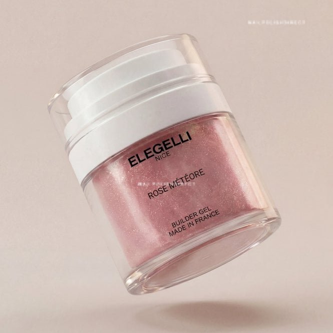 Elegelli Professional Self-Leveling Builder Gel - Rose Météore 30ml