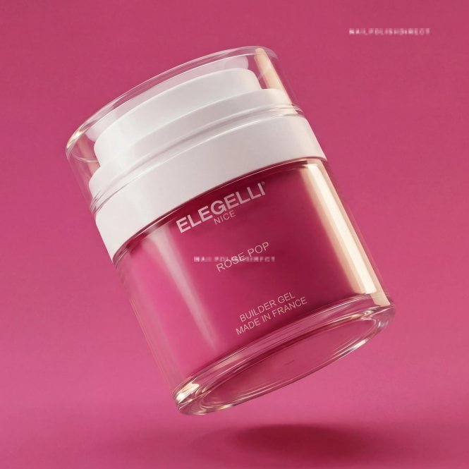 Elegelli Professional Self-Leveling Builder Gel - Rose Pop 30ml
