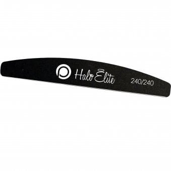 Halo Elite Black Moon Nail Foam Files - 240/240 Grit (N1186 - Single)