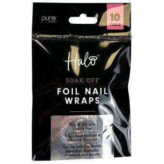 Elite Gel Polish Nail Foil Wraps (10 Pieces) (NW001)