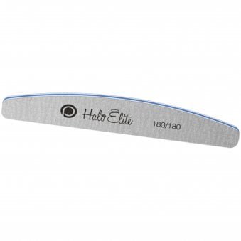 Halo Elite Zebra Moon Nail Foam Files - 180/180 Grit (N1179 - Single)