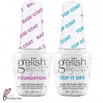 Essential TPO Free Gel Polish Duo Set - Foundation & Top It Off (2 x 9ml)