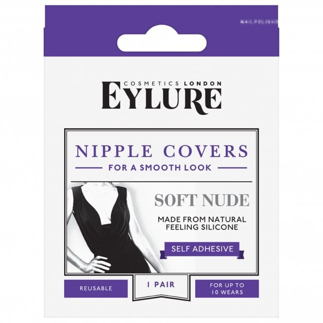 Eylure Nipple Covers - For A Smooth Look (Reusable) Soft Nude x 1