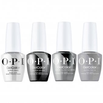 Fantastic Four - HEMA & TPO Free Gel Polish Top & Base Essentials Set (4 x 15ml)