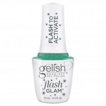 Flash Glam TPO Free Gel Polish - Mint To Sparkle 15ml (1110548)