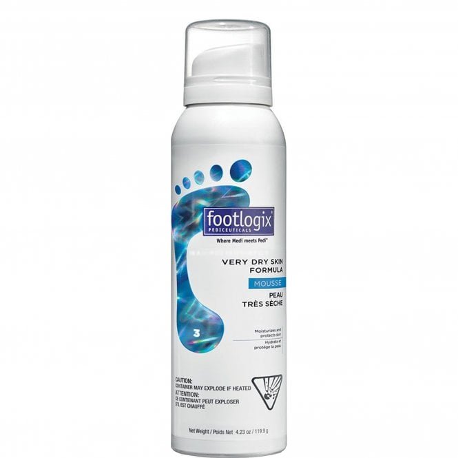 Footlogix Very Dry Feet and Heels Mousse Formula 125ml