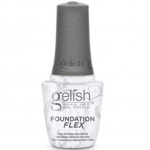 Foundation Flex Soak-Off Rubber Base - Clear 15ml