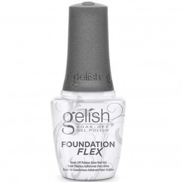 Foundation Flex Soak-Off Rubber Base - Clear 15ml