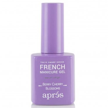 French Manicure Gel Nail Polish - Berry Cherry Blossoms 15ml
