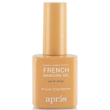 French Manicure Gel Nail Polish - Chai Your Best 15ml