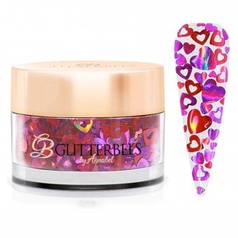 Gel & Acrylic Nail Art Loose Glitter - Sprinkle Love 15g (GBG065)