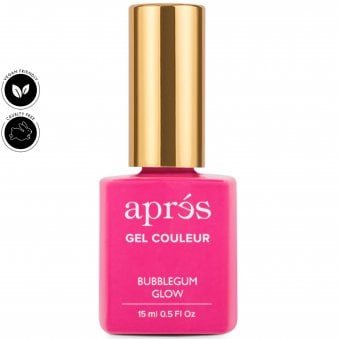 Gel Couleur Vegan Gel Polish - Bubblegum Glow 15ml